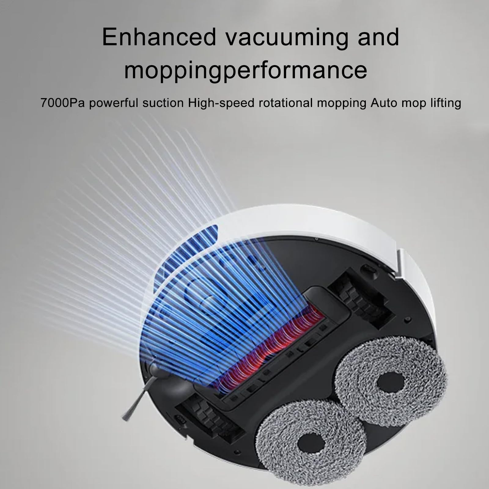 Xiaomi Robot Vacuum X20 Pro - 7000Pa Strong Suction, Self-Emptying & Auto Mop Cleaning with All-in-One Station, 160 Min Runtime, Smart App Control - Ideal for Hardwood Floors, Pet Hair & Large Homes Cleaning