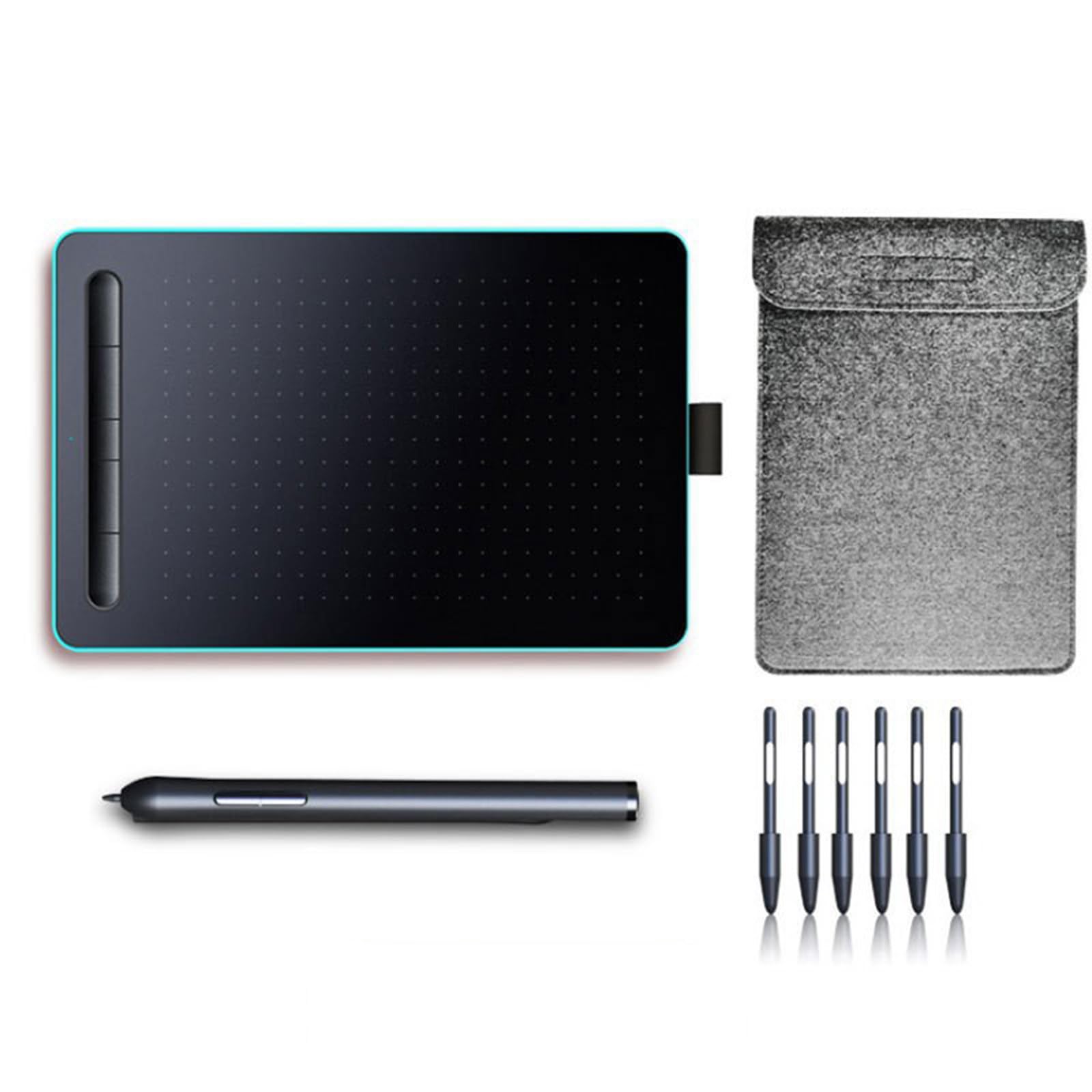 SKUBIS Passive Digital Drawing Tablet for Computers - Compatible with Phones for Design & Sketching | Perfect for Artists, Designers & Online Teaching (Blue)