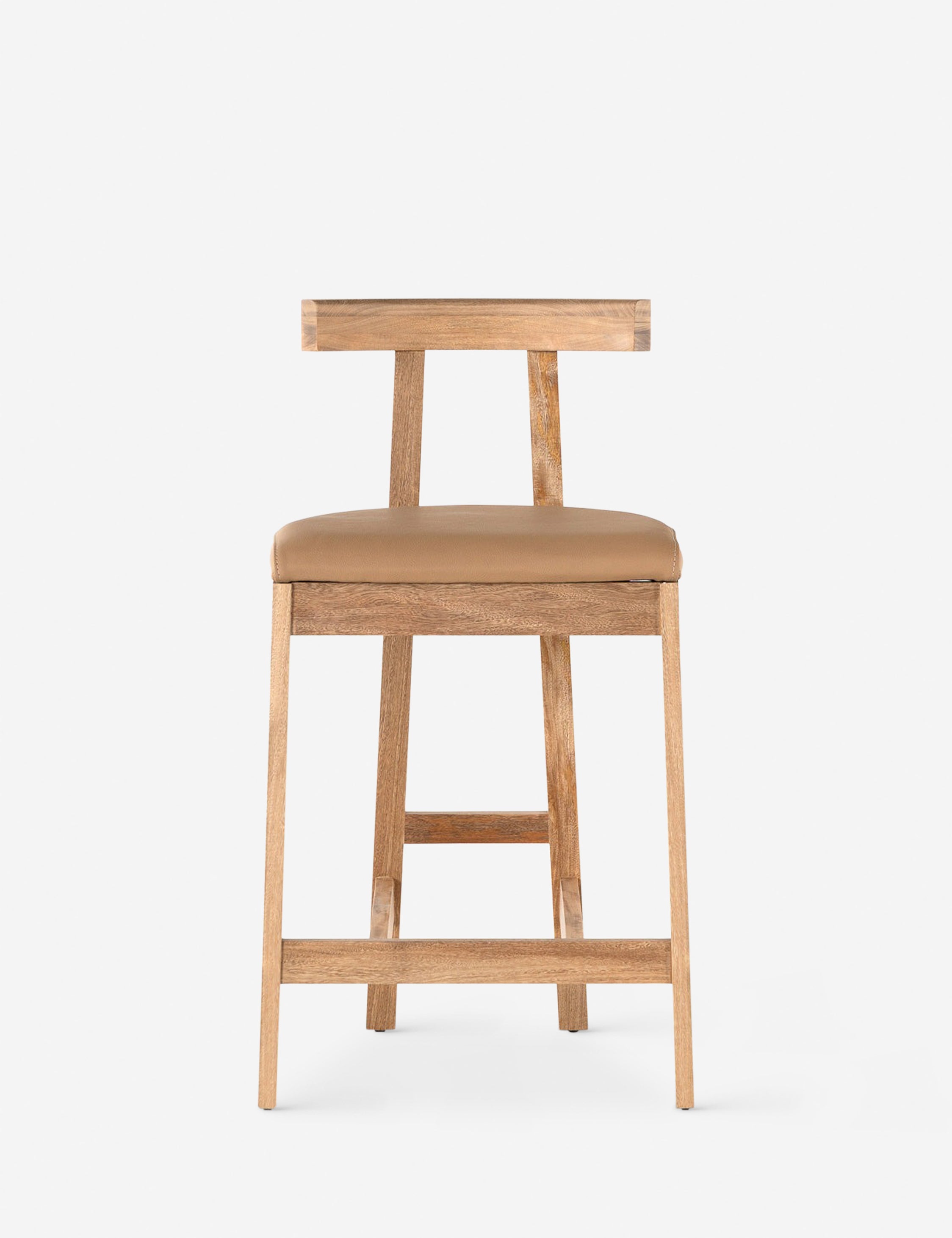 Ayvn Modern Bar Stools Set of 2 - Adjustable Height Counter Stools with Back Support - Perfect for Kitchen Island, Breakfast Bar & Home Pub Decor