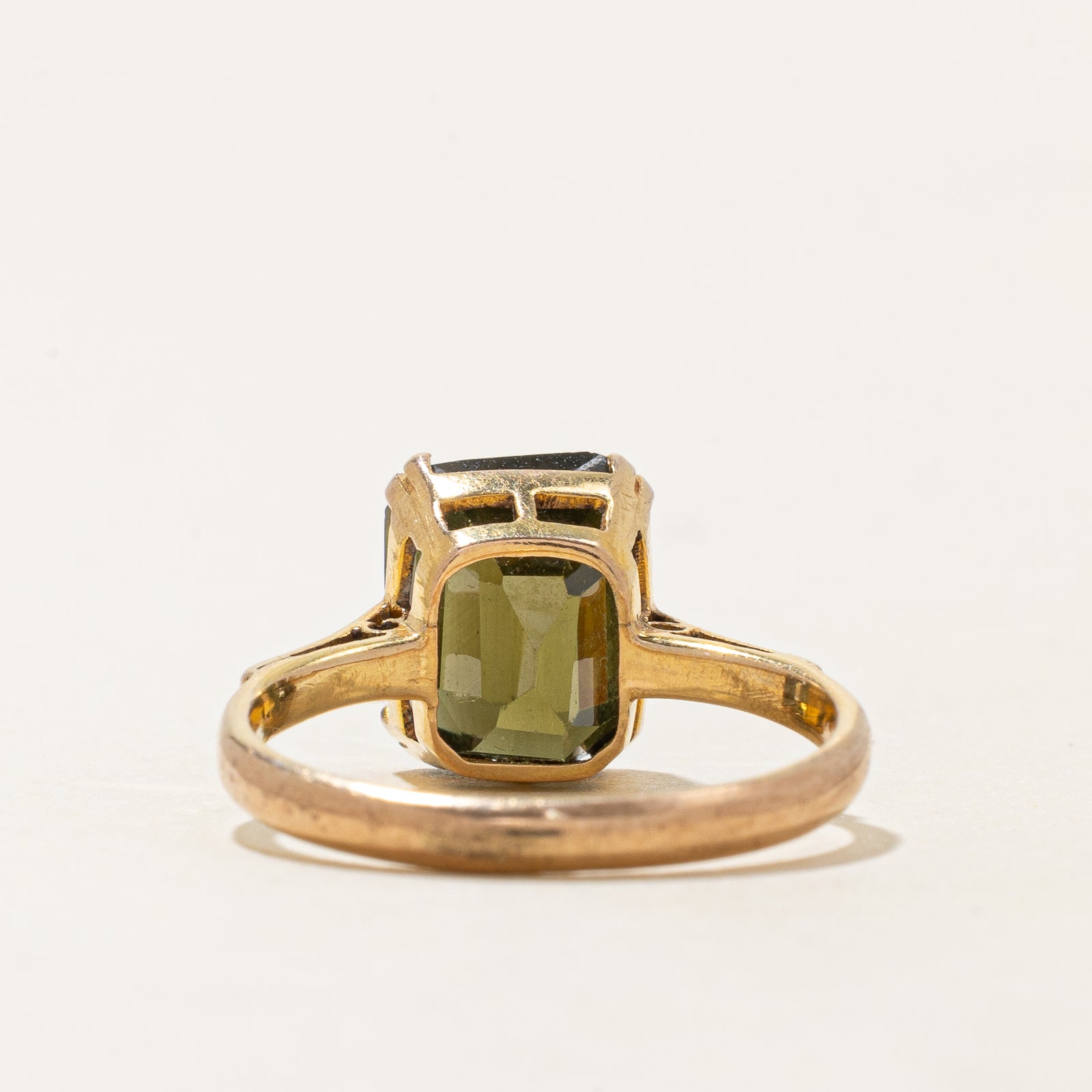4.00ct Emerald Cut Zircon Ring - Size 6.25 | Elegant Cubic Zirconia Engagement Ring for Women | Perfect for Weddings, Anniversaries & Special Occasions