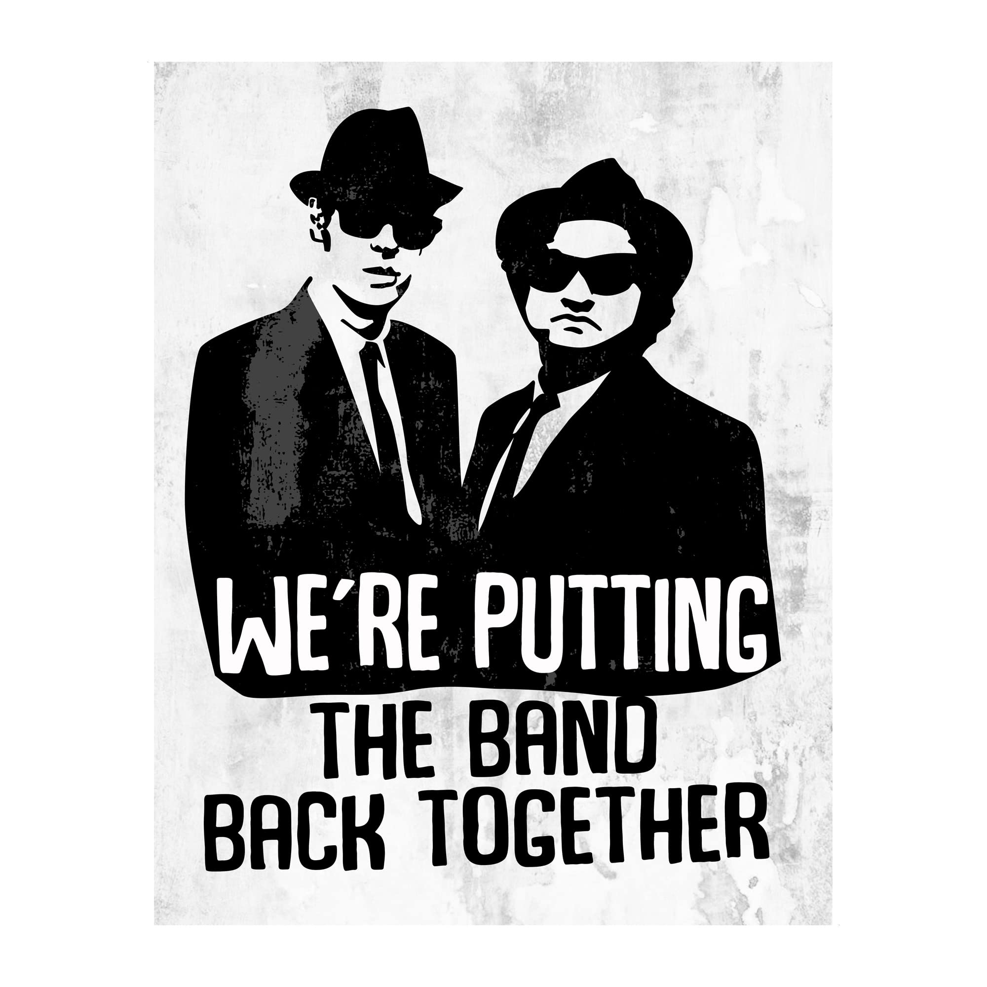 Vintage SNL Poster Print - The Blues Brothers Retro TV Wall Art | 11x14 Unframed Home, Office & Bar Decor | Perfect Gift for SNL Fans | Great for Music Lovers' Rooms, Man Caves & Comedy Themed Spaces