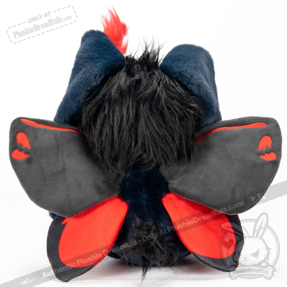 Plushie Dreadfuls Emo Moth Rabbit Stuffed Animal - Soft Cute Plush Toy for Kids, Teens & Collectors | Perfect for Gifts, Bedroom Decor & Emotional Support