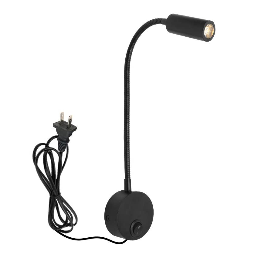 3W LED Wall Sconces - Dimmable Picture Light Fixture with On/Off Switch, Warm White 3000K - Perfect for Artwork, Photos & Home Decor Lighting