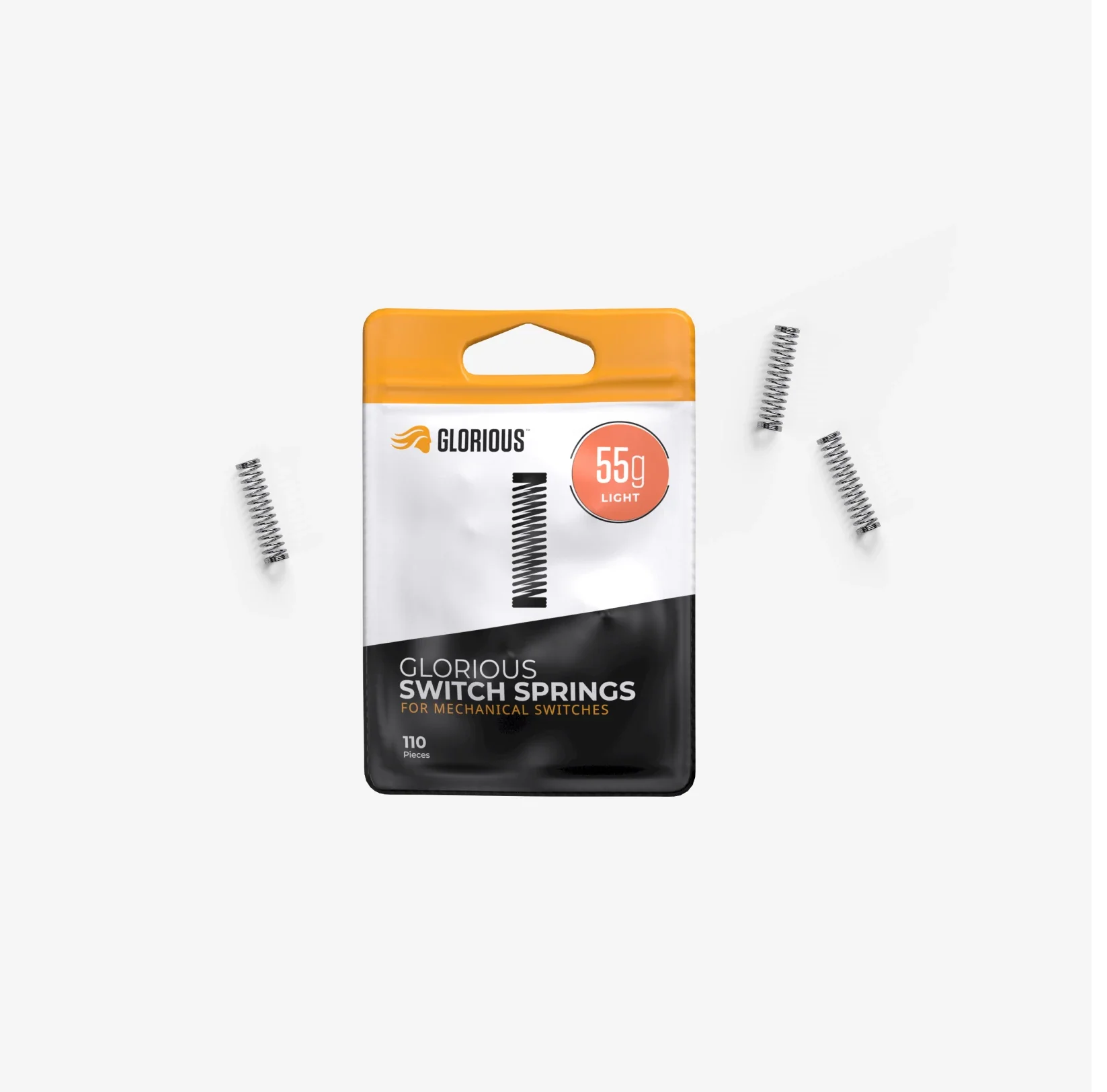 Glorious Switch Springs - Premium Mechanical Keyboard Springs for Smooth & Responsive Typing - Perfect for Gaming & Office Use