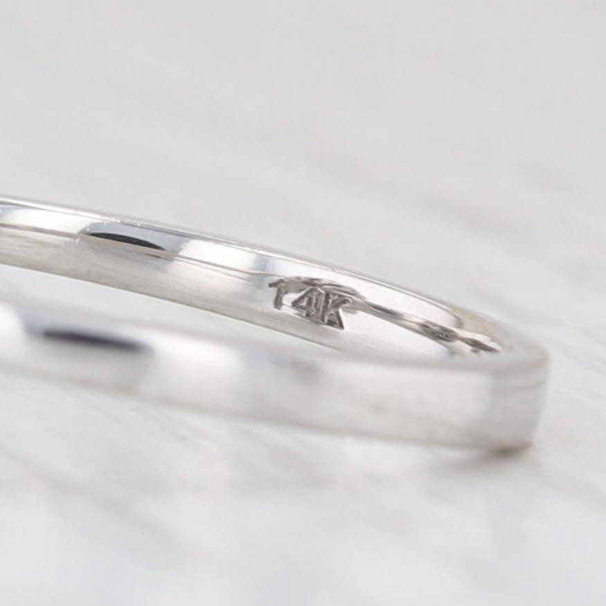 0.70ctw Oval Blue Sapphire & Diamond Halo Engagement Ring in 14k White Gold, Size 6.5 - Perfect for Proposals, Anniversaries & Special Occasions