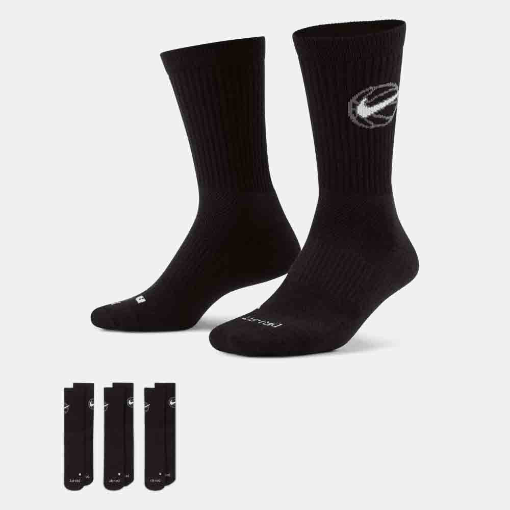 Comfortable Everyday Crew Socks for Men & Women - 3 Pack Soft Cotton Casual Socks - Perfect for Work, Gym, and Daily Wear