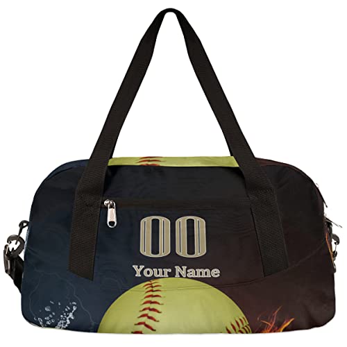 Softball Water Fire Print