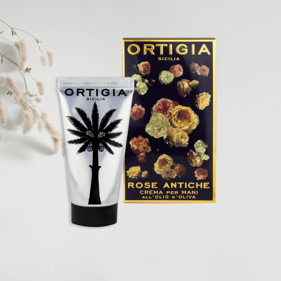 Rose Antique Hand Cream 80ml - Luxury Moisturizing & Nourishing for Dry Skin - Perfect for Travel, Office & Daily Hydration
