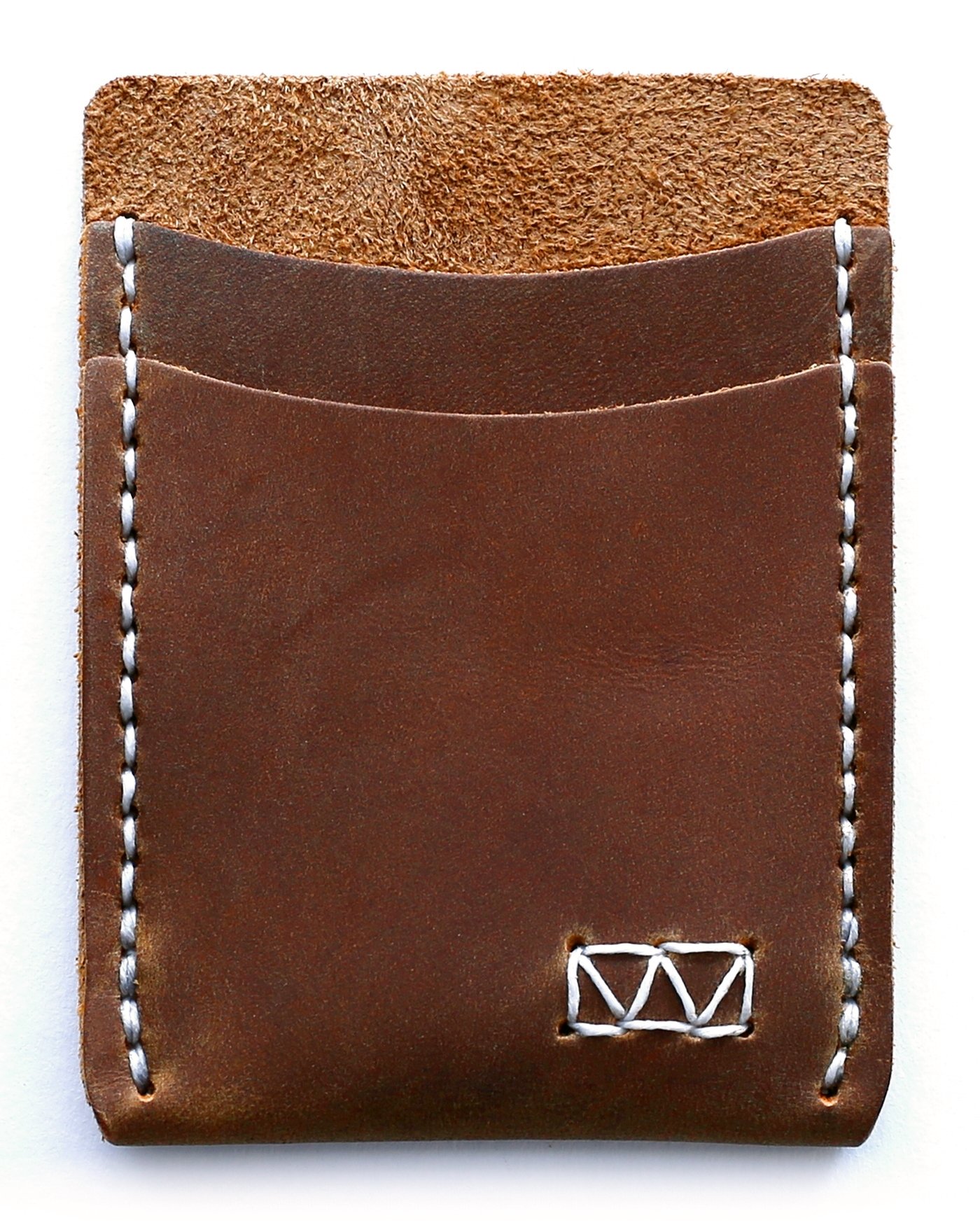 Waskerd Men's RFID Blocking Front Pocket Wallet - Slim Minimalist Leather Wallet for Men - Perfect for Travel, Business & Everyday Use
