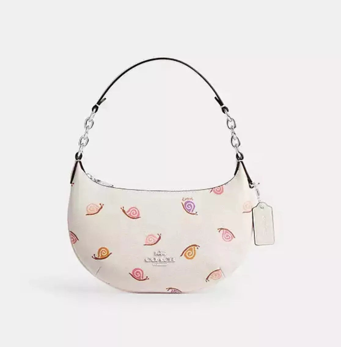 NWT Coach Mini Payton Crossbody Bag with Snail Print in Printed Canvas & Leather - Perfect for Everyday Use, Work & Travel