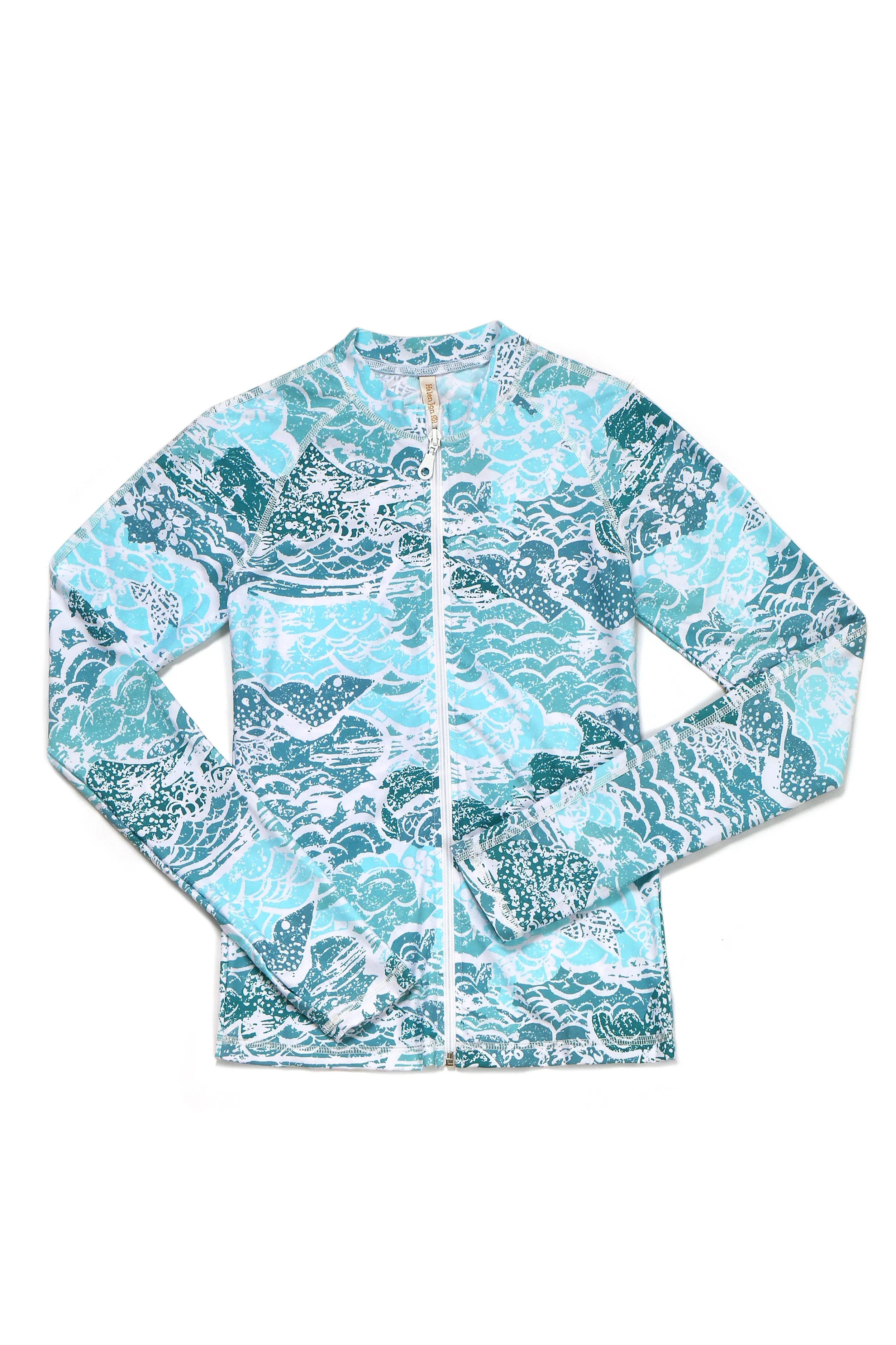 Malibu UPF 50+ Sun Protection Beach Rash Guard - Long Sleeve Swim Shirt for Surfing, Swimming & Outdoor Water Sports