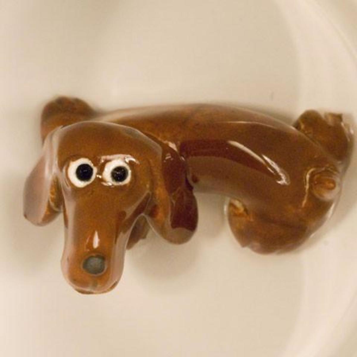 Cheer Up Cup for Dogs - Dachshund Themed Swayze Dog Mug - Perfect for Coffee, Tea & Hot Chocolate - Great Gift for Wiener Dog Lovers & Pet Owners