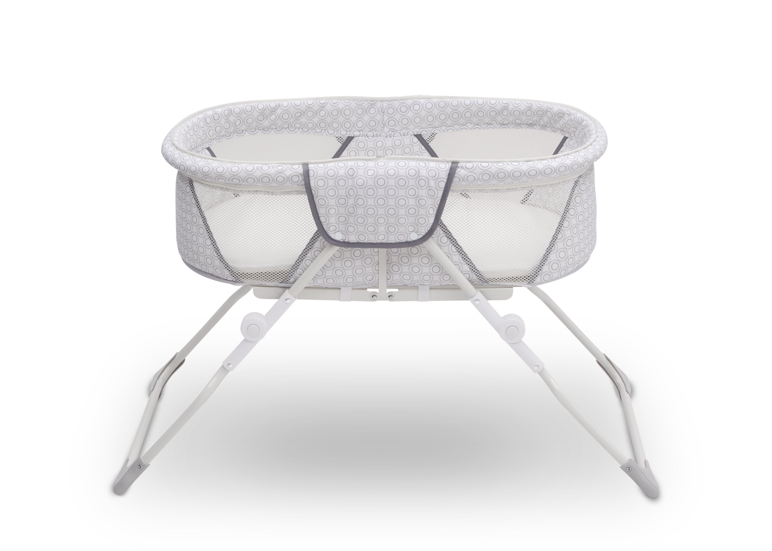 EZ Fold Ultra Compact Travel Bassinet - Portable Baby Crib for Newborns & Infants - Perfect for Airplane, Car, and Hotel Use