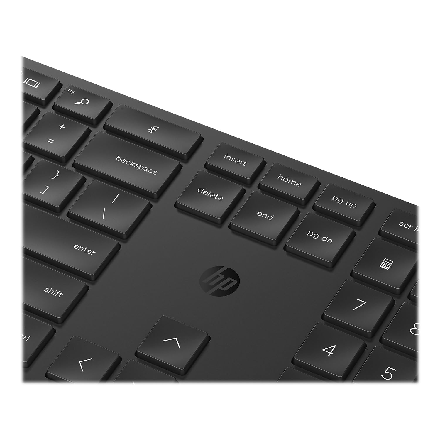 HP 650 Wireless Keyboard and Mouse Combo - 2.4Ghz Wireless with USB Receiver, Low-Profile Quiet Keys, 20+ Programmable Shortcut Keys, Adjustable DPI Mouse - Long Battery Life (20+ Months Keyboard, 24+ Mouse) - Compatible with Windows, MacOS, Chrome OS - Perfect for Home Office, Gaming, and Remote Work (4R013AA#ABL)