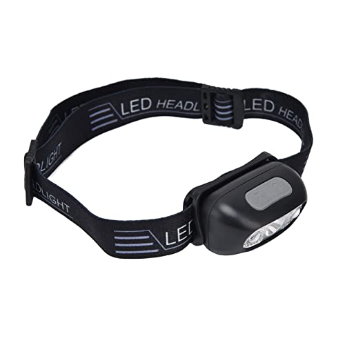 USB Rechargeable Headlamp Flashlight - Lightweight Hands-Free Headlight for Camping, Running, Fishing, Hiking & Outdoor Adventures