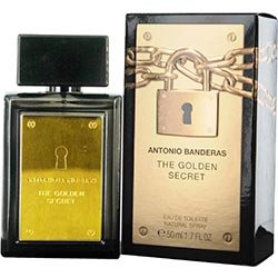 Antonio Banderas The Golden Secret Eau de Toilette Spray 3.4 oz for Men - Tester Size | Luxury Fragrance for Date Night & Special Occasions