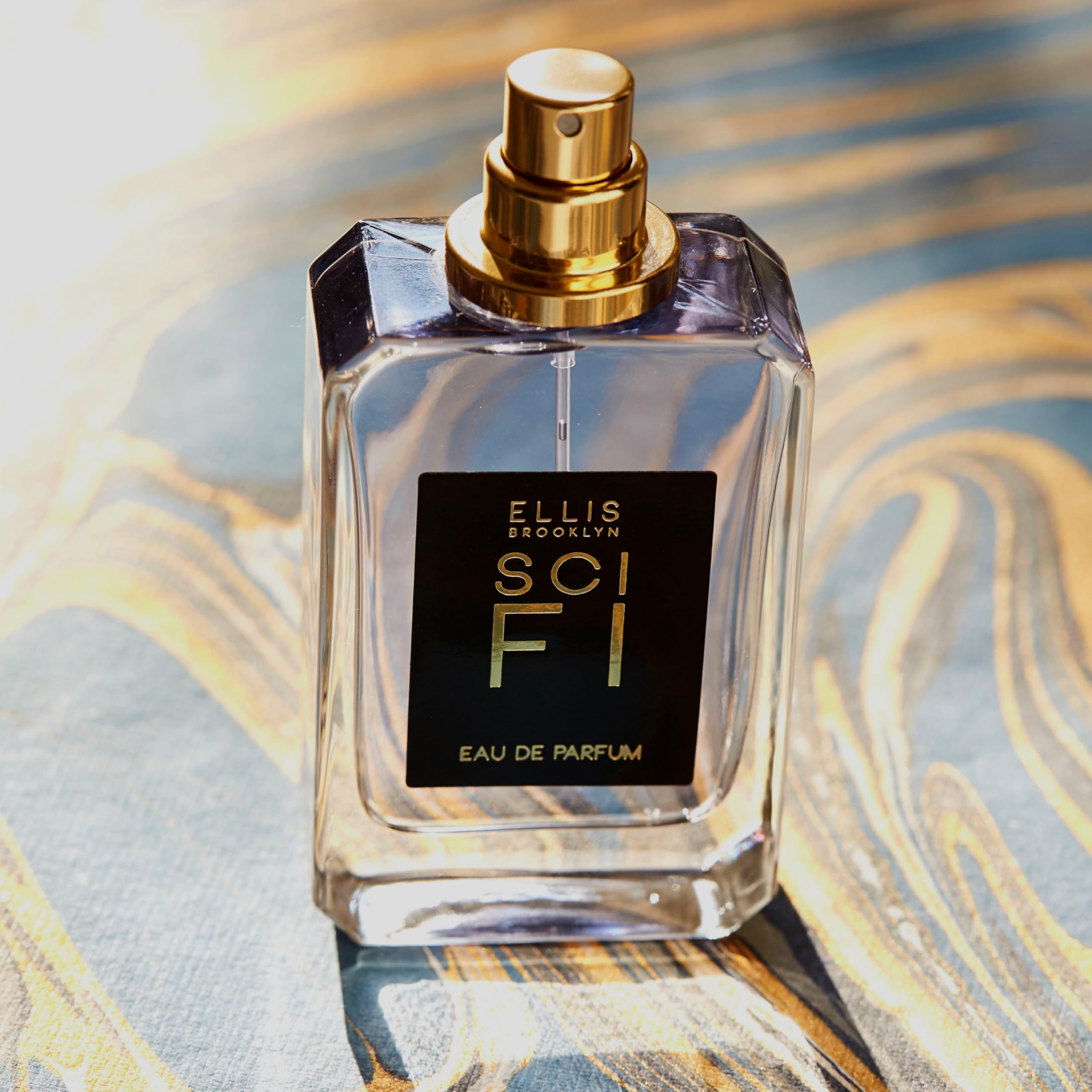 Ellis Brooklyn SCI FI Eau De Parfum for Women - Vegan Aromatic Gourmand Perfume with Bergamot, Green Tea & Cashmere Woods | Made in USA | Perfect for Date Nights, Office Wear & Special Occasions