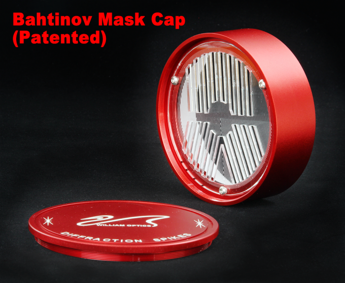 Bahtinov Mask Cover (Patented) for WO 70 Series Telescopes (CPBM 71) - Premium Telescope Focusing Aid for Astrophotography & Stargazing