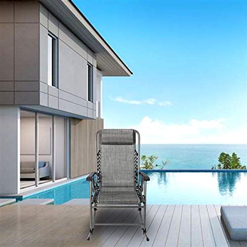 Best Folding Rocking Chairs for Outdoor Relaxation - Portable Leisure Chair for Backyard, Beach, Camping & Sporting Events | Perfect Patio, Poolside & Vacation Seating