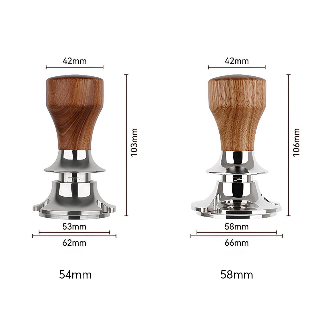 Premium Adjustable Constant Force Espresso Coffee Tamper - Perfect for Home Baristas & Professional Cafes - Ideal for Latte, Cappuccino & Espresso Brewing
