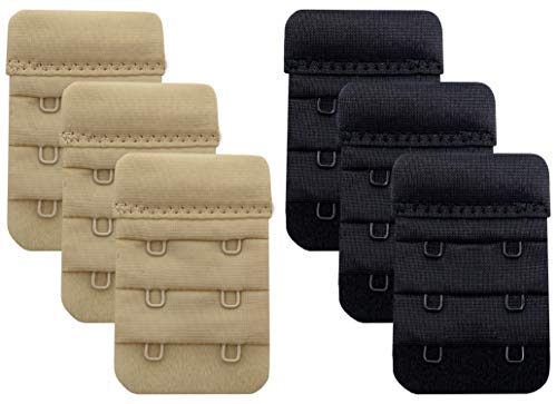 Bra Extender 2 Hook Beige/Black-6