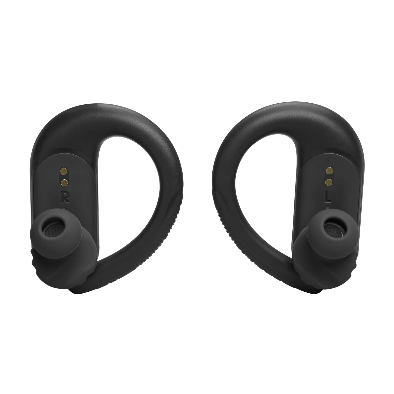JBL Endurance Peak 3 True Wireless Earbuds - IP68 Dustproof & Waterproof, Secure Fit for Running & Workouts, Black (Renewed) - Perfect for Gym, Jogging & Outdoor Activities