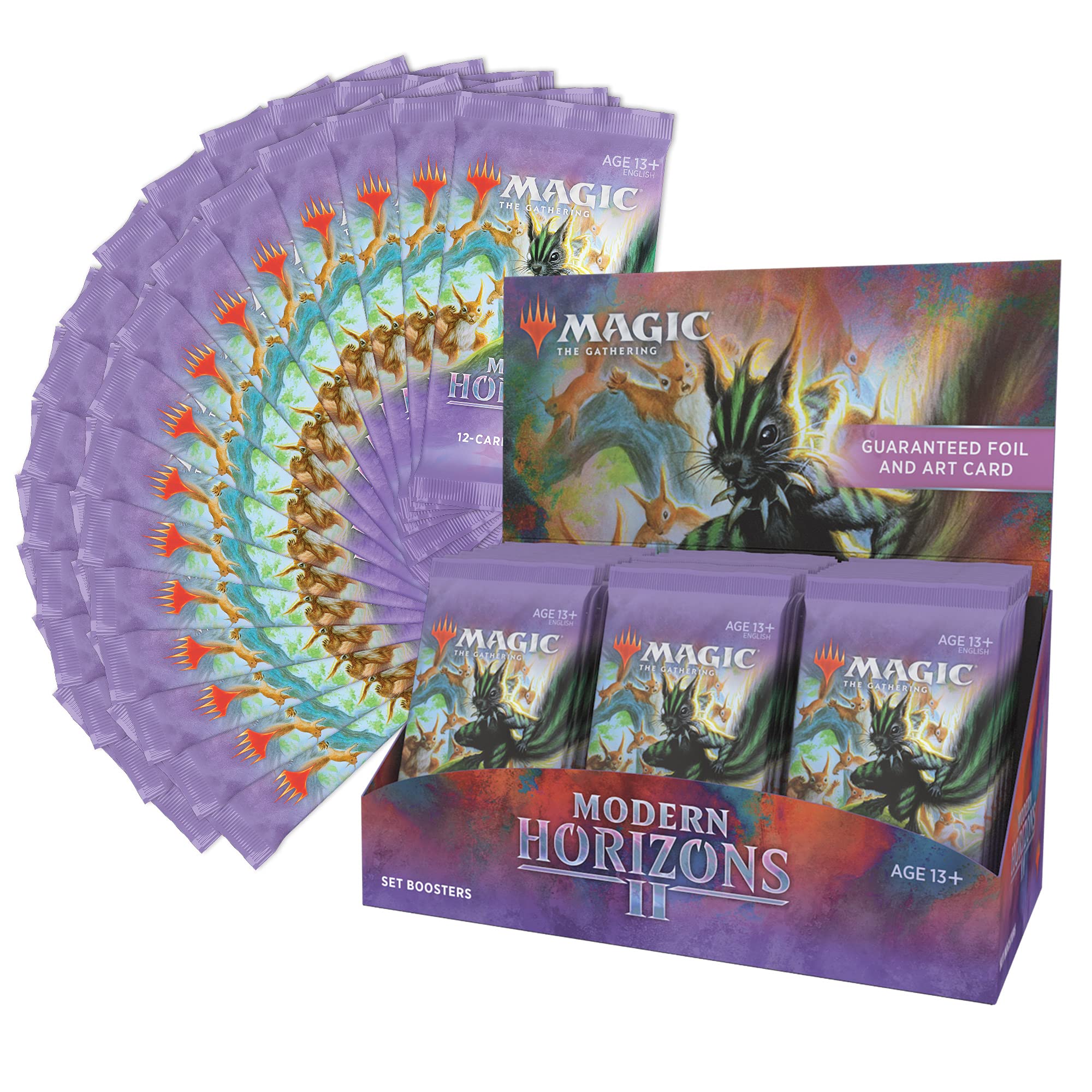 Magic: The Gathering Modern Horizons 2 Set Booster Box - 30 Packs (360 Cards) | MTG Collector's Edition, Trading Card Game for Players & Collectors | Perfect for Tournaments, Game Nights & Investment
