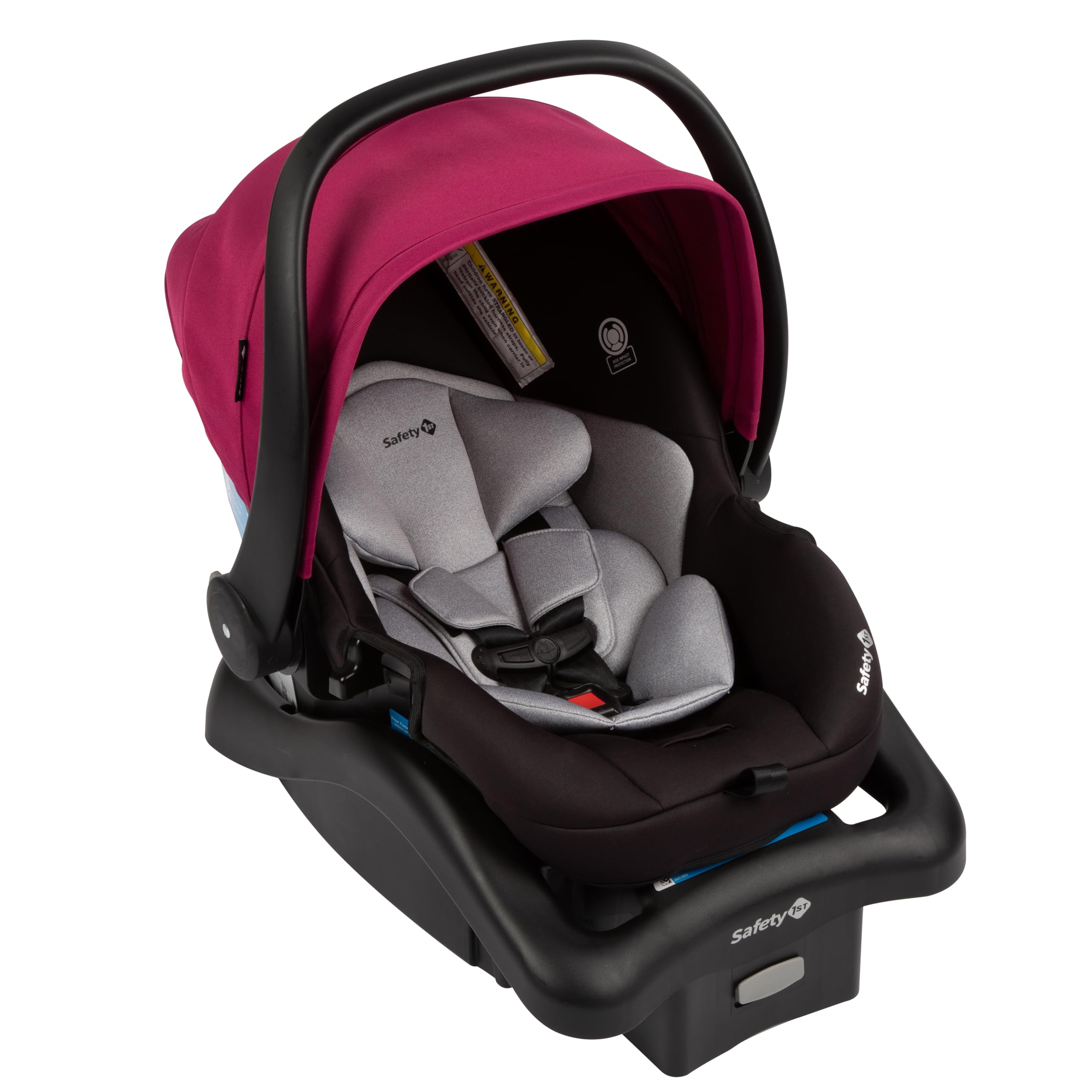 Safety 1st Grow and Go Flex 8-in-1 Convertible Car Seat & Stroller Combo for Infants 4-30 lbs | Baby Travel System with Lightweight Stroller & Secure Car Seat | Orchid Bloom | Perfect for Daily Walks, Shopping Trips & Family Vacations