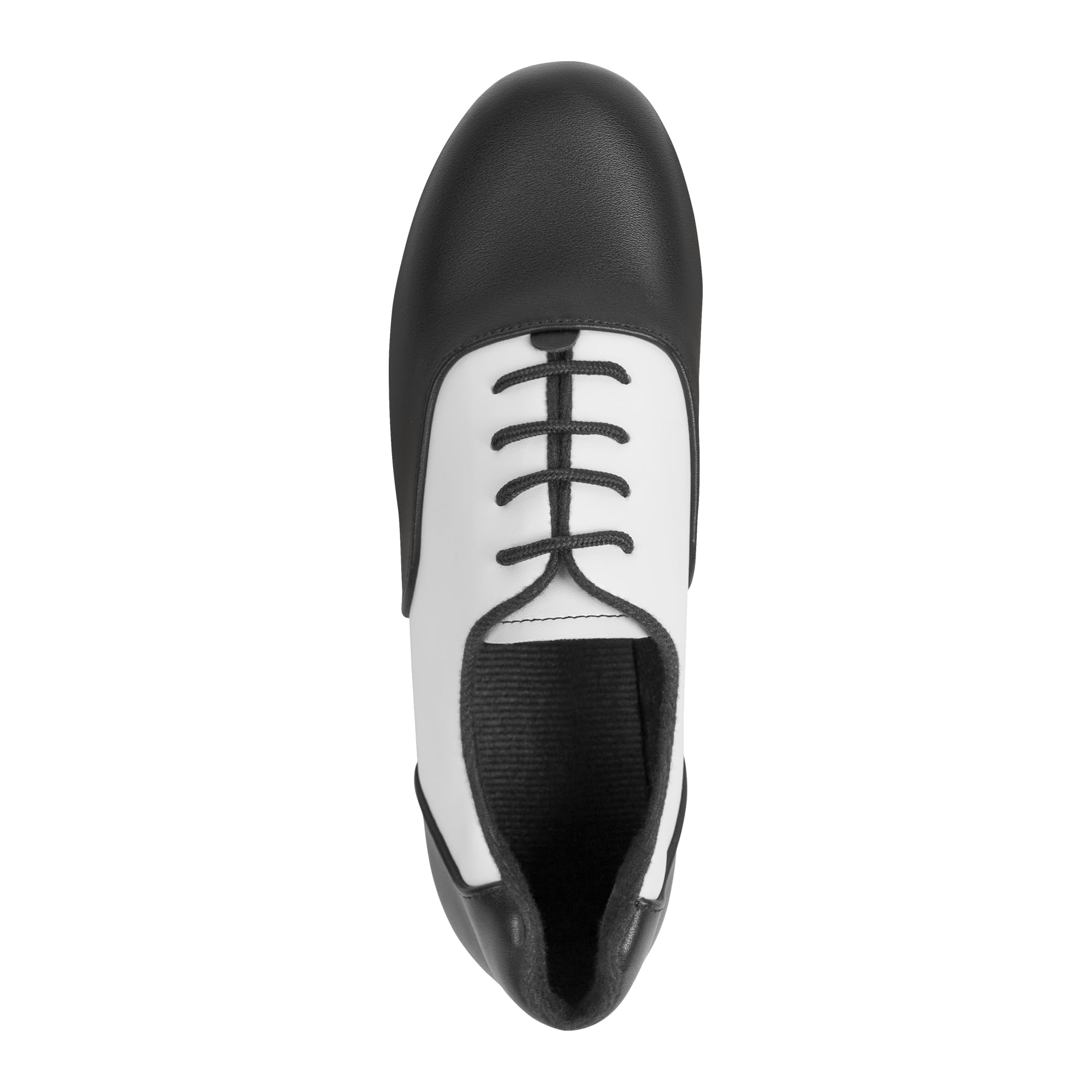 Linodes PU Leather Lace Up Tap Dance Shoes for Women & Men - Professional Jazz Dance Shoes with Non-Slip Sole (Multiple Colors) - Perfect for Tap Dancing, Jazz Performances & Dance Classes