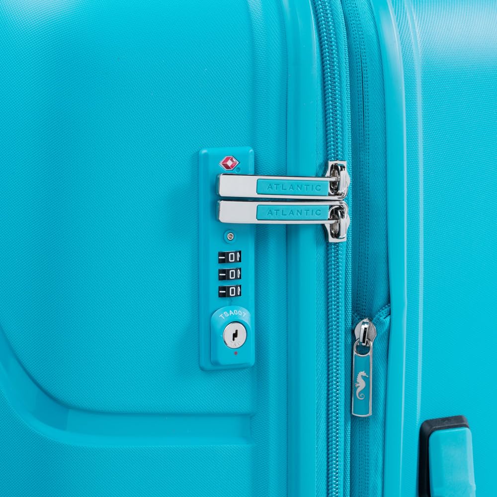 Expandable Hardside Spinner Luggage - Medium to Large Convertible Checked Suitcase for Travel, Business Trips & Vacations | Durable & Lightweight