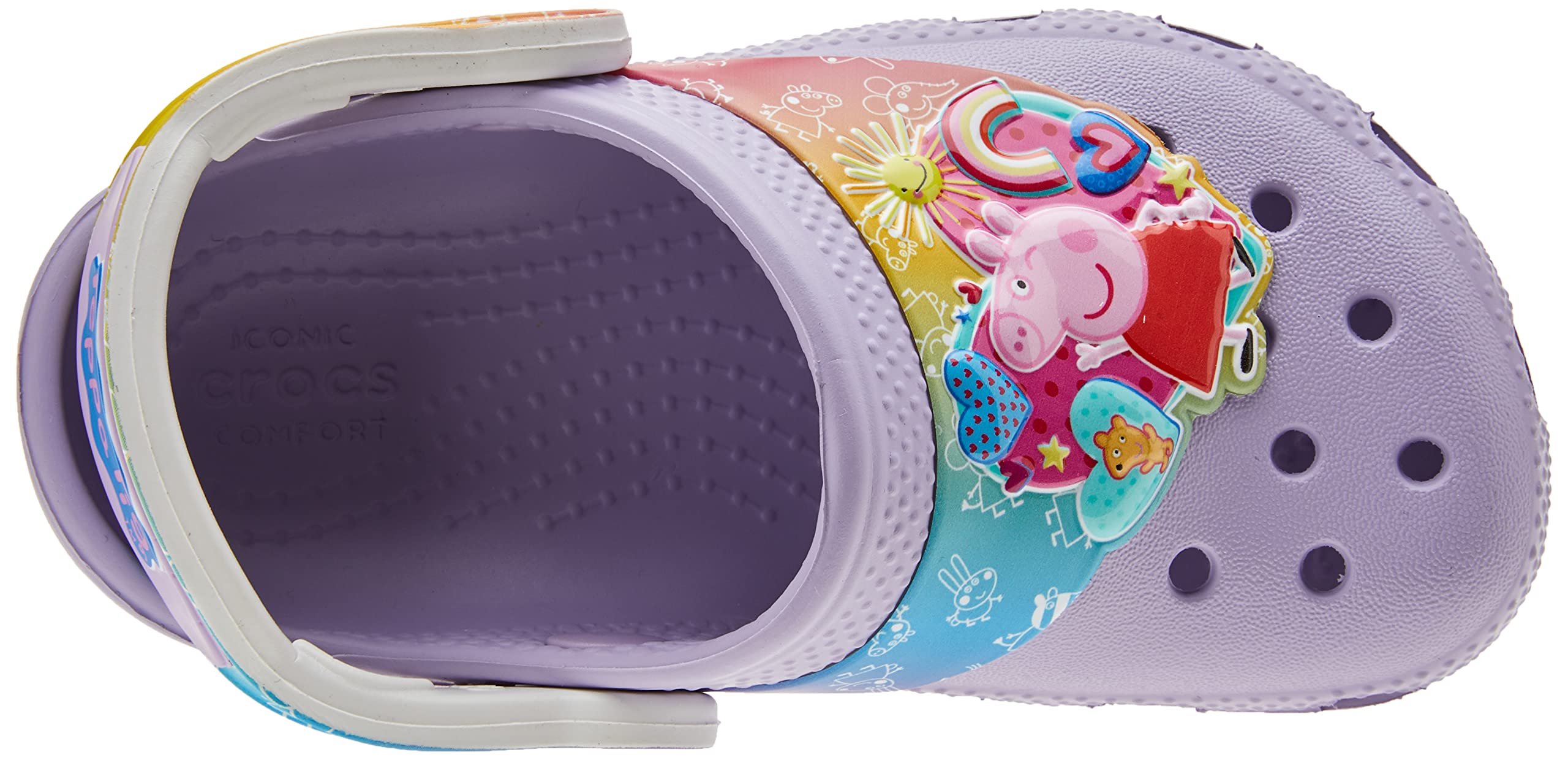 Crocs Unisex-Child Classic Peppa Pig Clog | Kids Water Shoes for Beach, Pool & Outdoor Play | Lightweight & Comfortable Slip-On Clogs