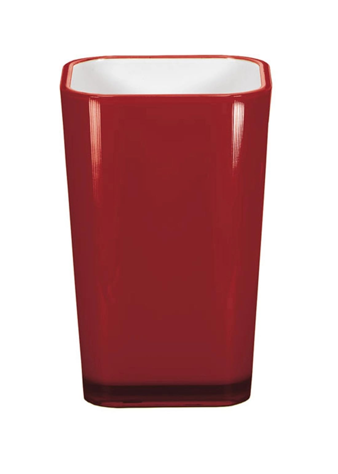 Red Automatic Soap Dispenser - Touchless Hand Soap Dispenser for Bathroom & Kitchen, 4004478215252 - Perfect for Home, Office, and Public Restrooms