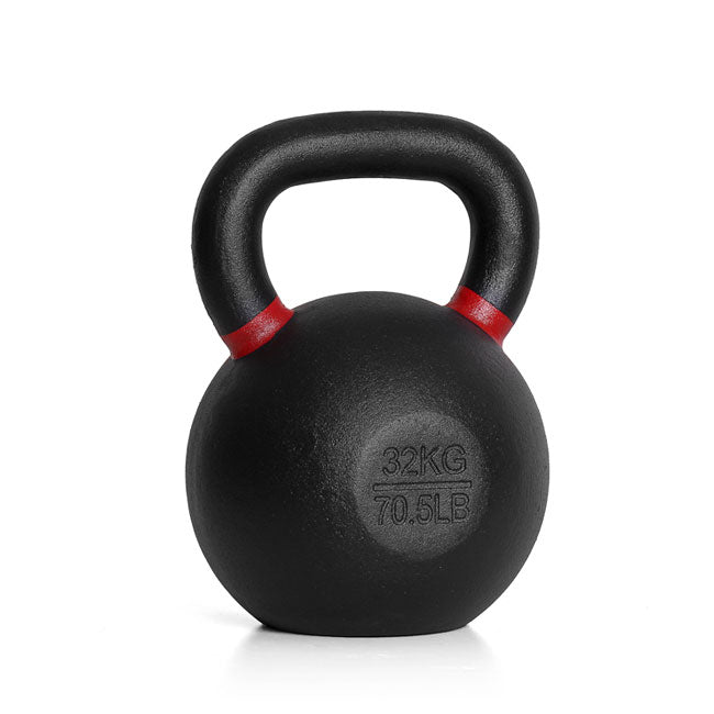 XM FITNESS 32kg Cast Iron Kettlebell - Premium Home Gym Equipment for Strength Training & CrossFit Workouts