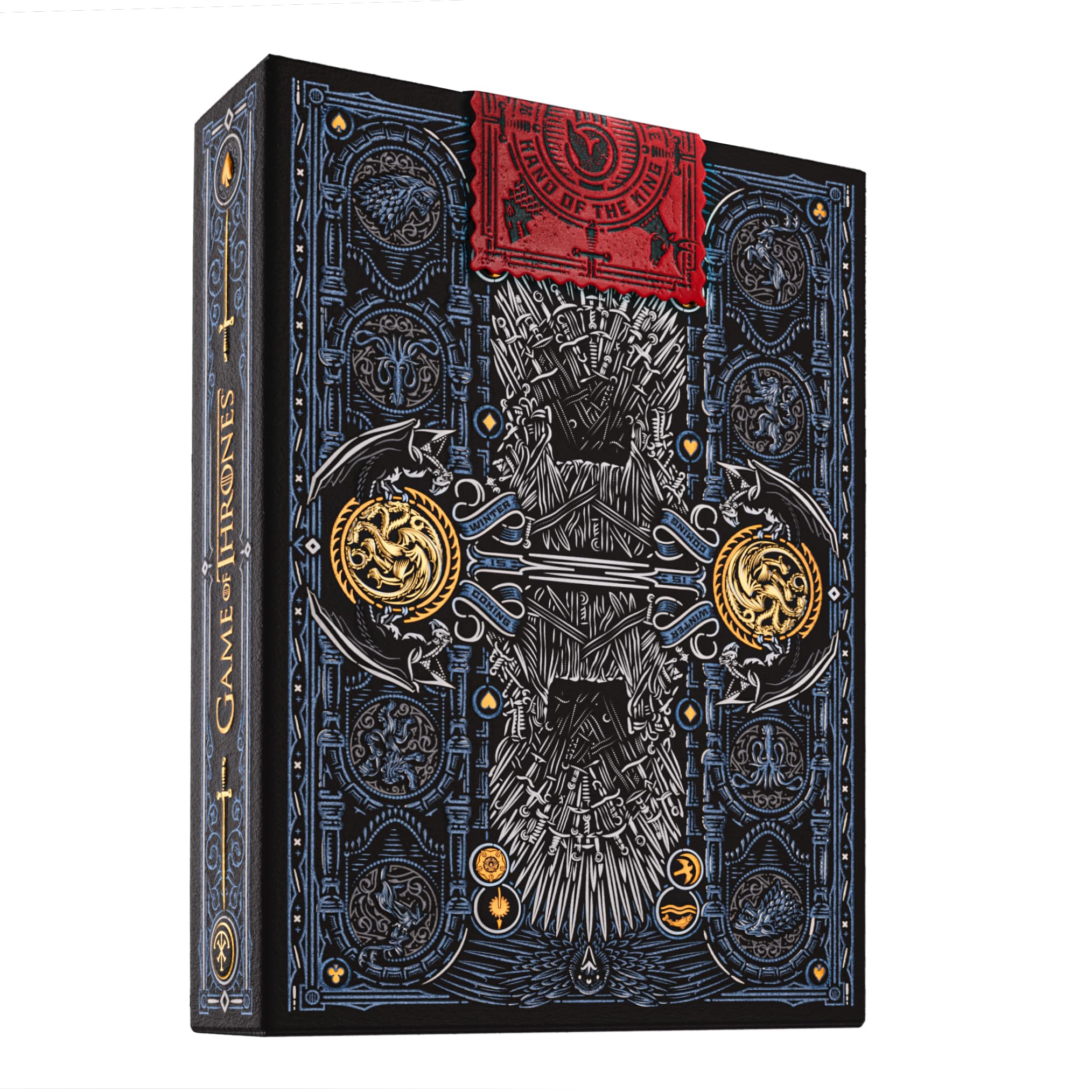 Premium Theory11 Game of Thrones Playing Cards - Poker Size Standard Index Luxury Deck for Collectors, Magic Tricks & Casino Nights
