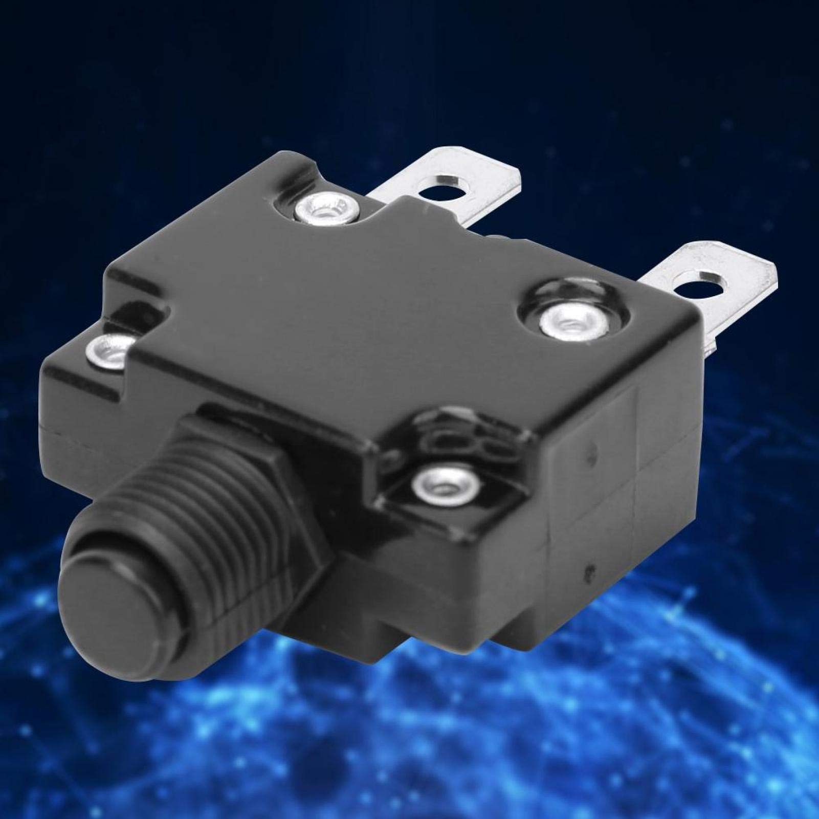 12A Electric Air Compressor Protector - High Reliability Circuit Breaker for Overload & Over Current Protection | Quick Response | Ideal for Home Garage, Workshop & Industrial Air Compressors