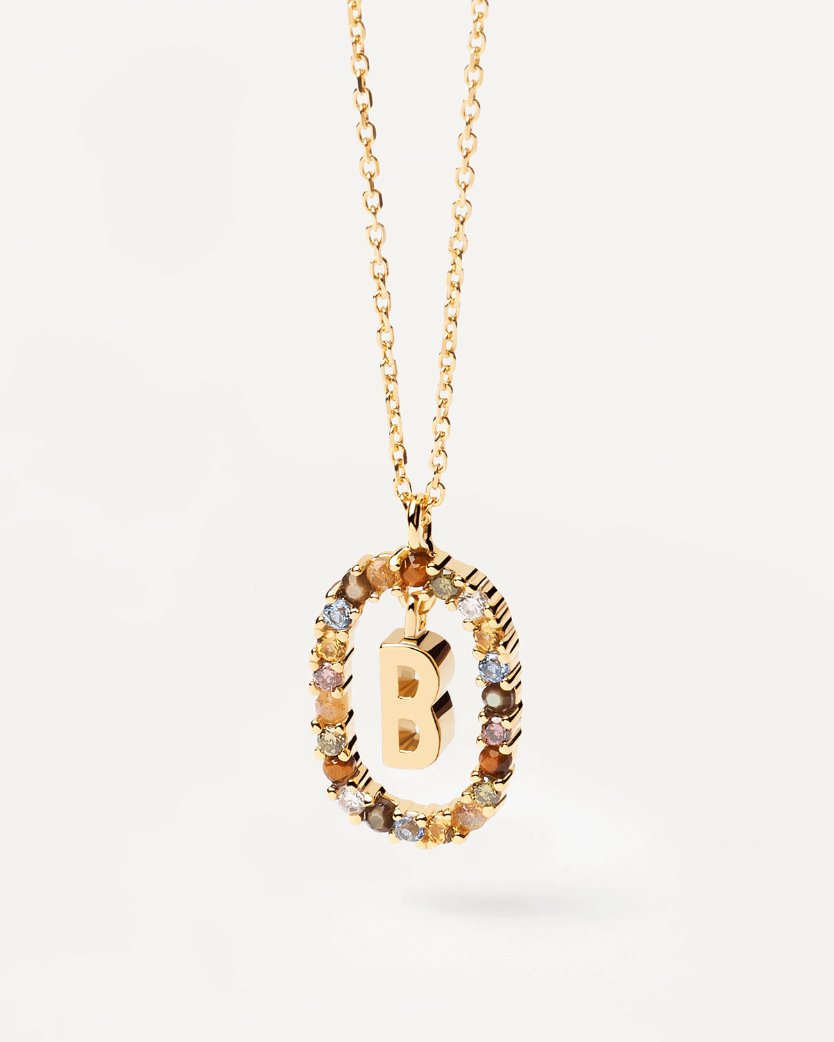 Letter B Necklace for Women - Personalized Initial Pendant Jewelry - Perfect for Gifts, Birthdays & Everyday Wear