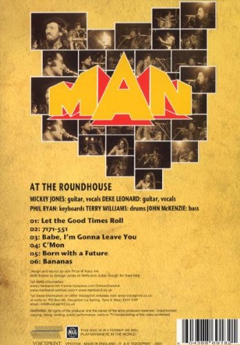Man: Live at the Roundhouse 1976 - Classic Rock Concert DVD - Perfect for Music Collectors & 70s Rock Fans