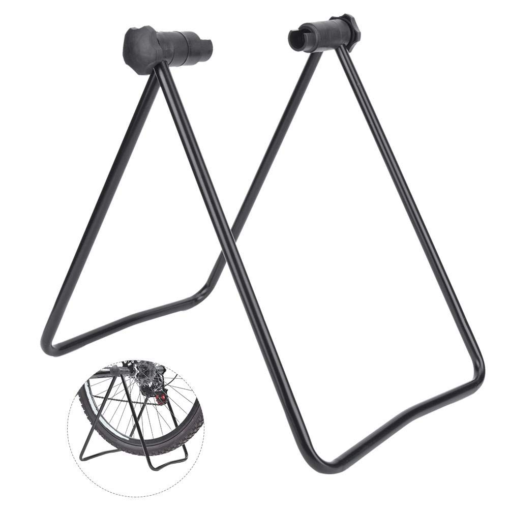 Triple Wheel Hub Display Stand - Foldable Adjustable Steel Frame Repair & Parking Holder for Car Storage & Garage Organization | Perfect for Auto Shops, Mechanics & DIY Enthusiasts