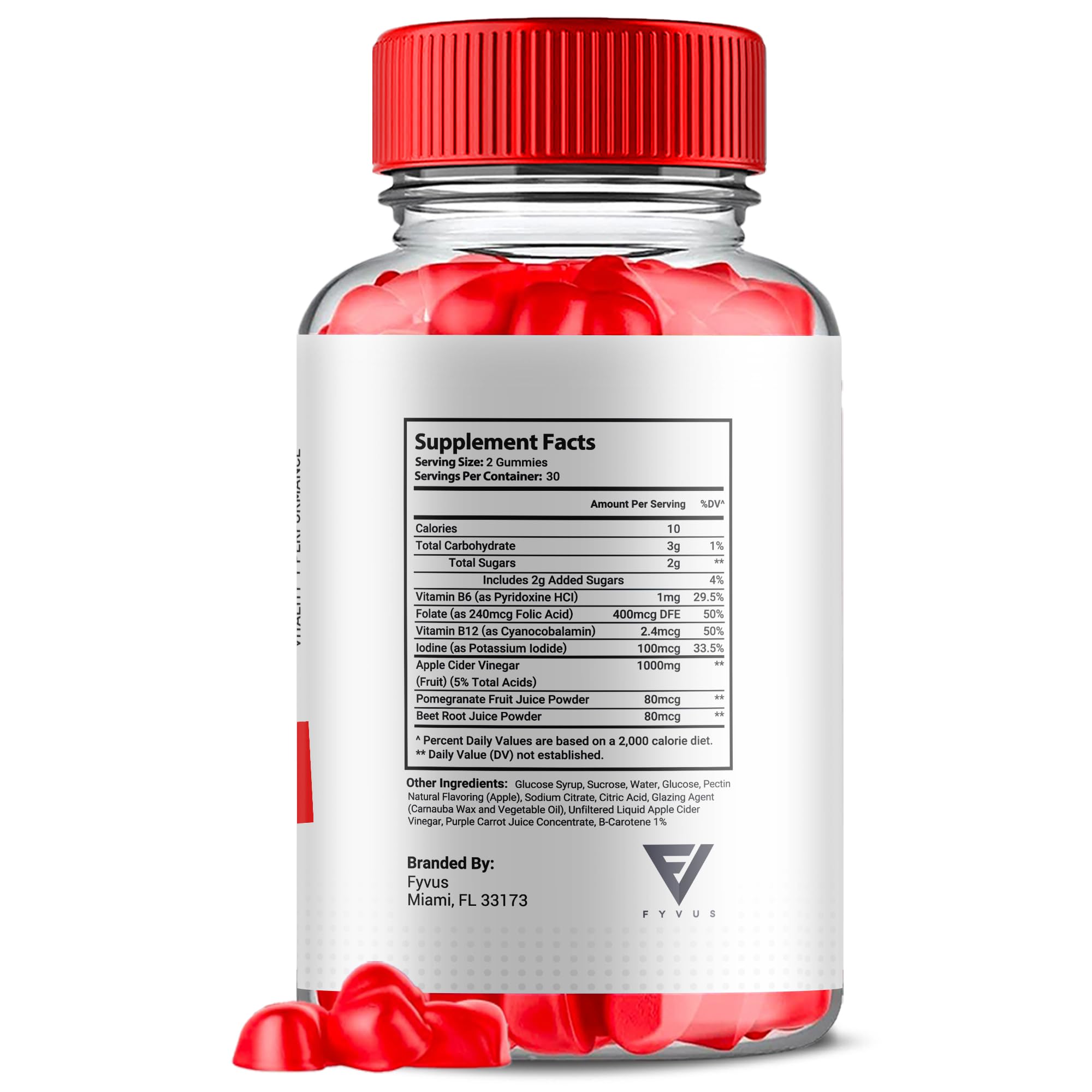 Vital Surge Max Strength Vitamin Gummies (3 Pack - 180 Gummies) - Advanced Health & Wellness Supplement for Immune Support, Energy Boost & Daily Nutrition - Perfect for Active Lifestyles & On-the-Go Wellness