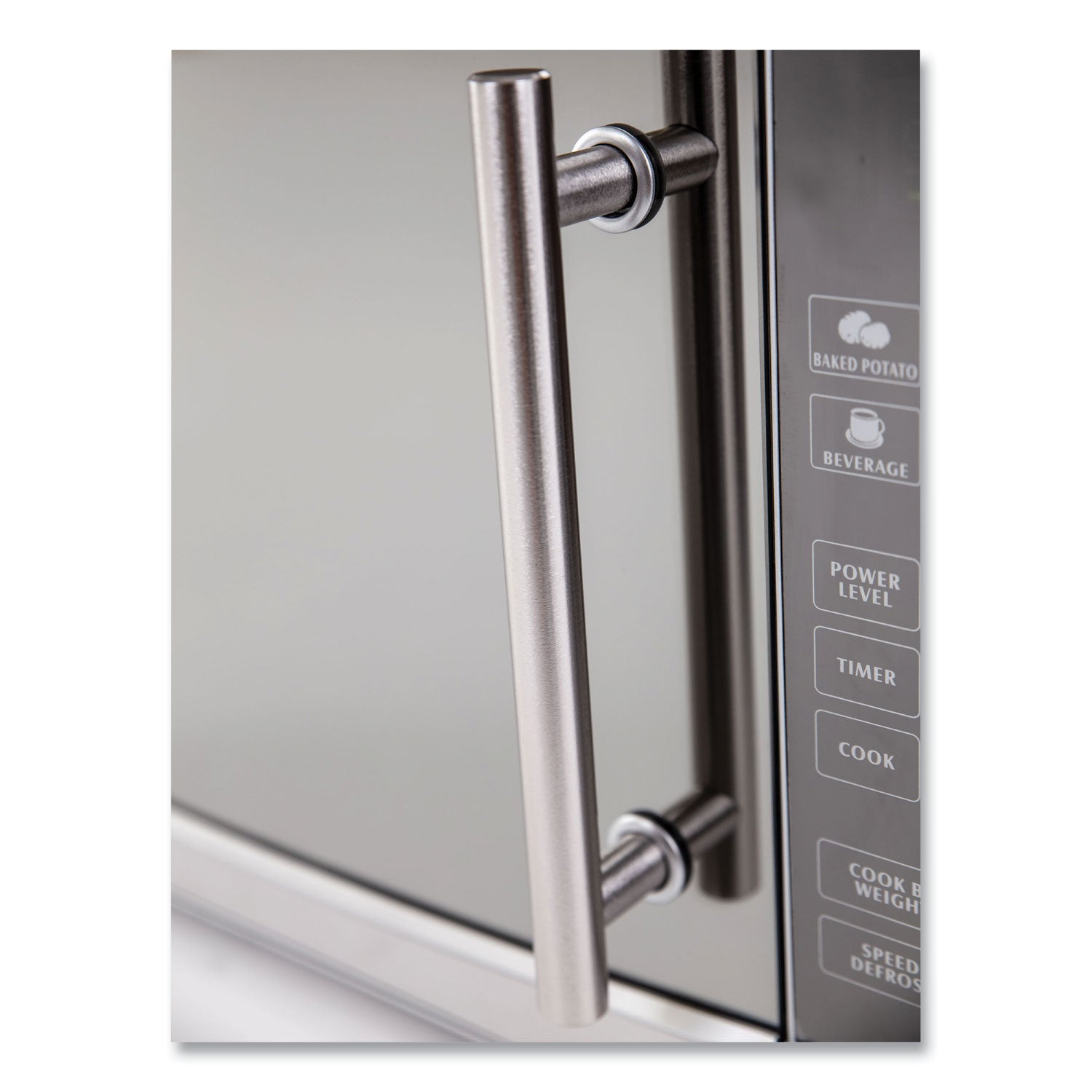 Avanti 1.1 Cu Ft Stainless Steel Microwave Oven - 1000W Countertop Microwave with Touch Controls | Perfect for Small Kitchens, Dorms & Office Break Rooms
