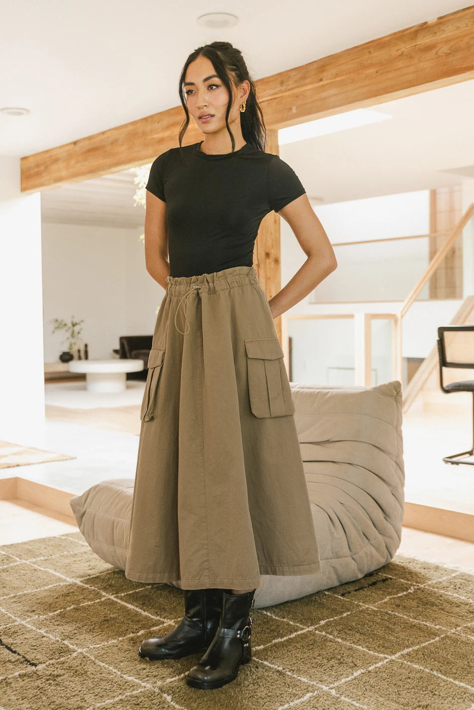 Angelina Cargo Skirt for Women - Stylish & Functional Utility Skirt with Pockets | Perfect for Outdoor, Travel & Casual Wear | FINAL SALE