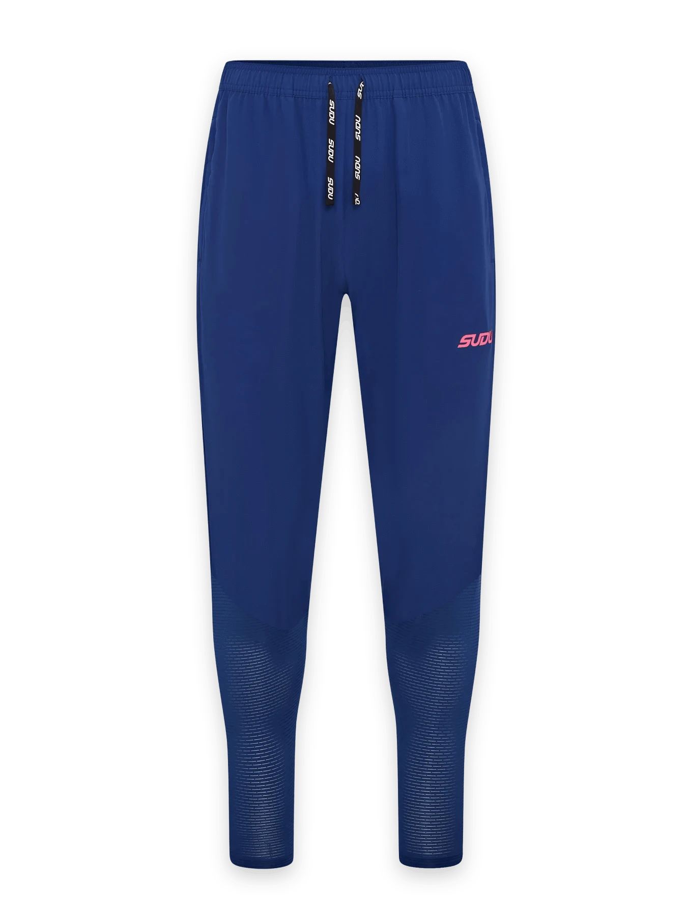 SRP 01 Men's Casual Pants - Dark Blue & Pink Color Block Design | Comfortable Stretch Fit for Everyday Wear | Perfect for Work, Travel & Outdoor Activities