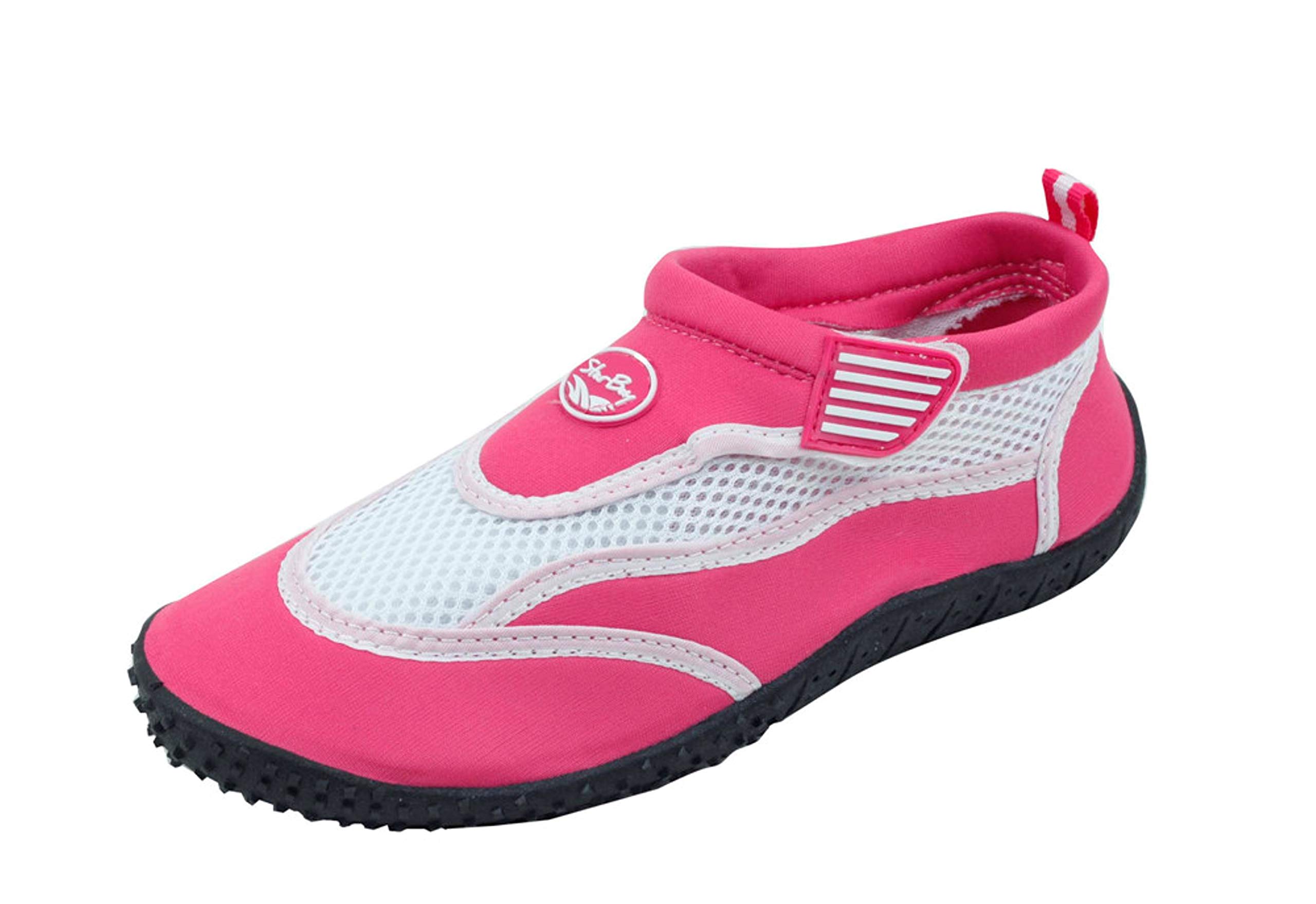 Sunville Women's Quick-Dry Slip-On Water Shoes for Beach, Pool, Aqua Yoga & Water Sports | Lightweight Comfortable Swim Shoes