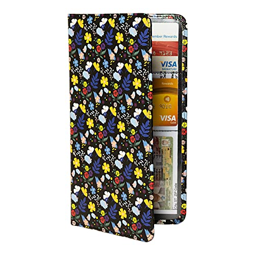 Floral ptn black