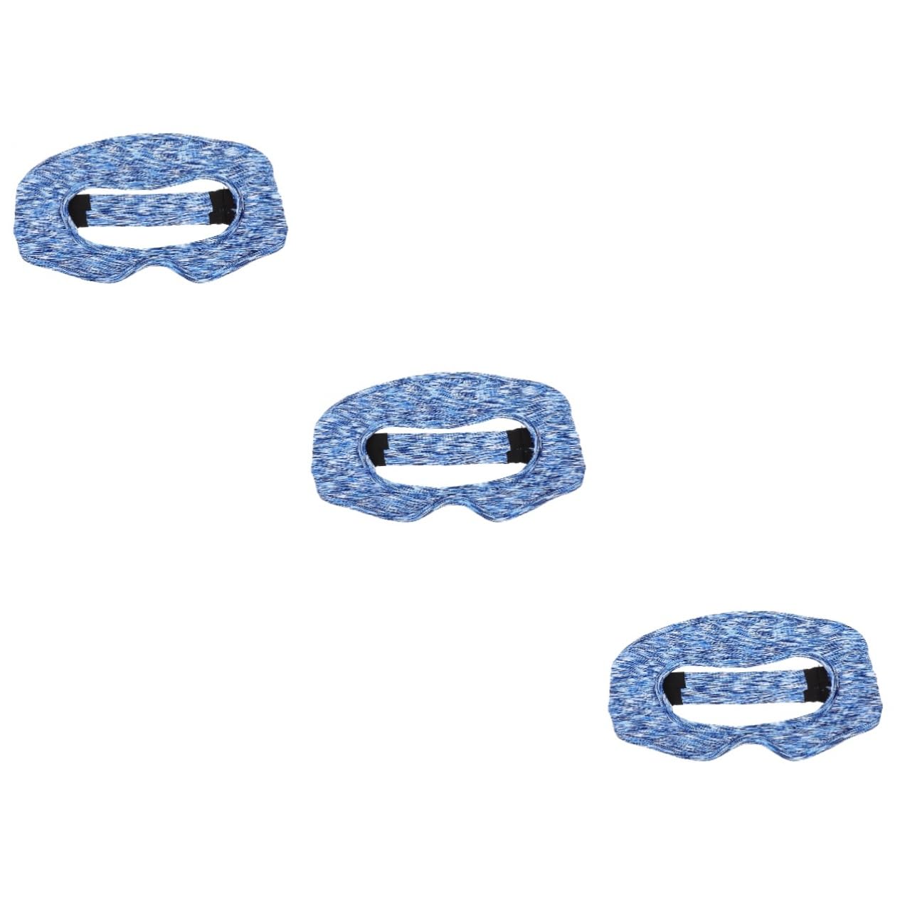 DOITOOL 3-Pack Sweatproof VR Headset Bands - Quick-Dry, Comfortable Padding for Extended VR Gaming & Sharing - Perfect for Oculus Quest 2, HTC Vive, PSVR & More
