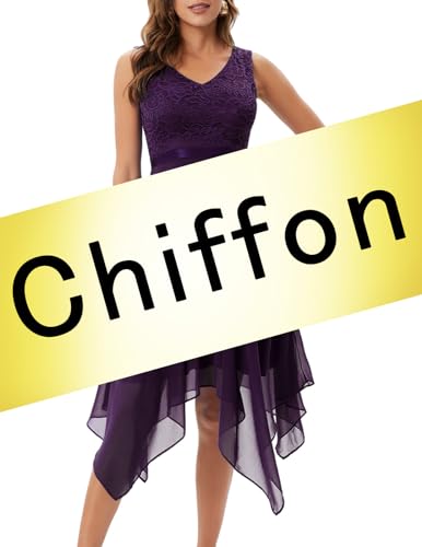 Grape_chiffon Skirt