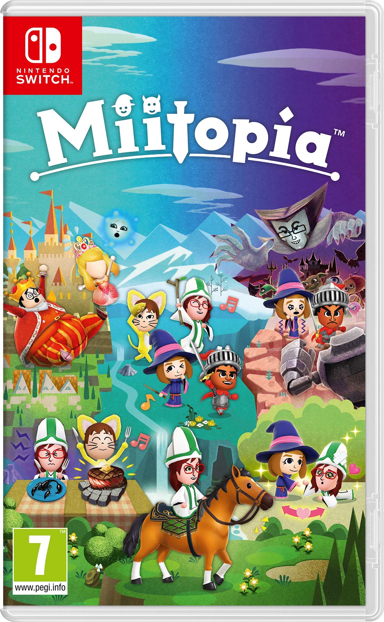 Nintendo Switch Miitopia - European Version | Adventure RPG Game for Family & Friends | Perfect for Travel & Home Gaming