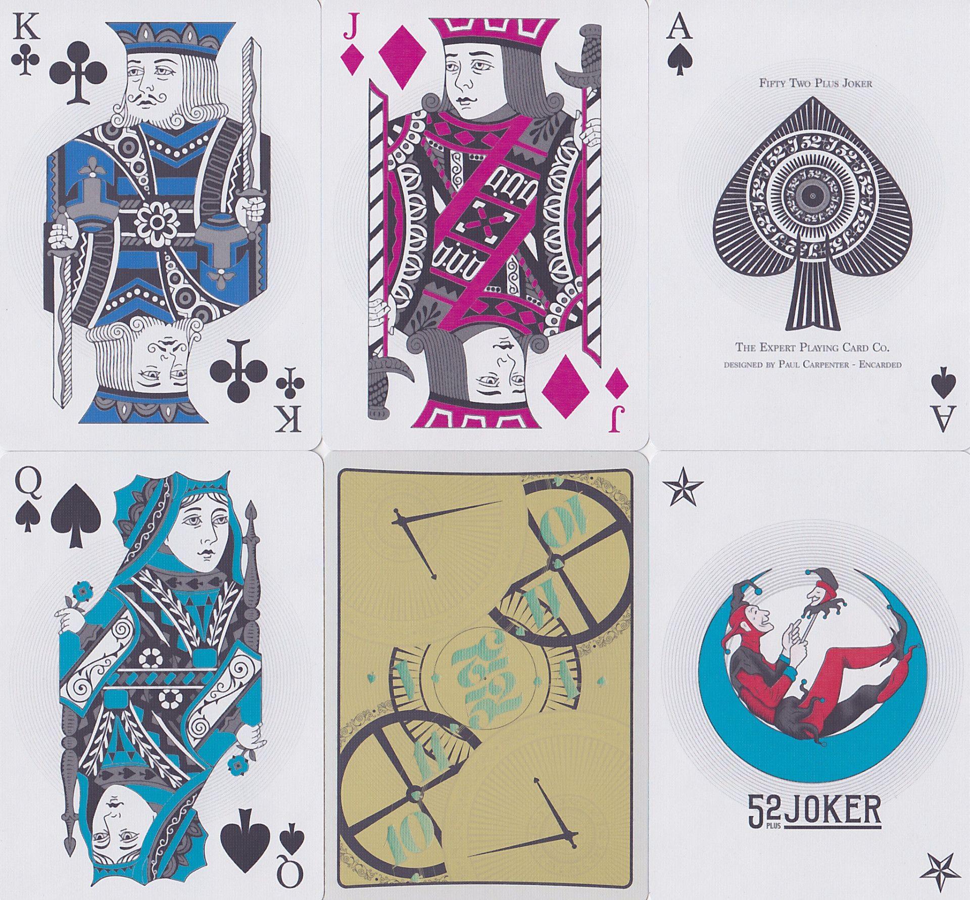 52 Plus Joker 2015 Playing Cards - Premium Collectible Poker Card Deck for Magic Tricks & Card Games | Perfect for Cardistry, Poker Nights & Magic Shows