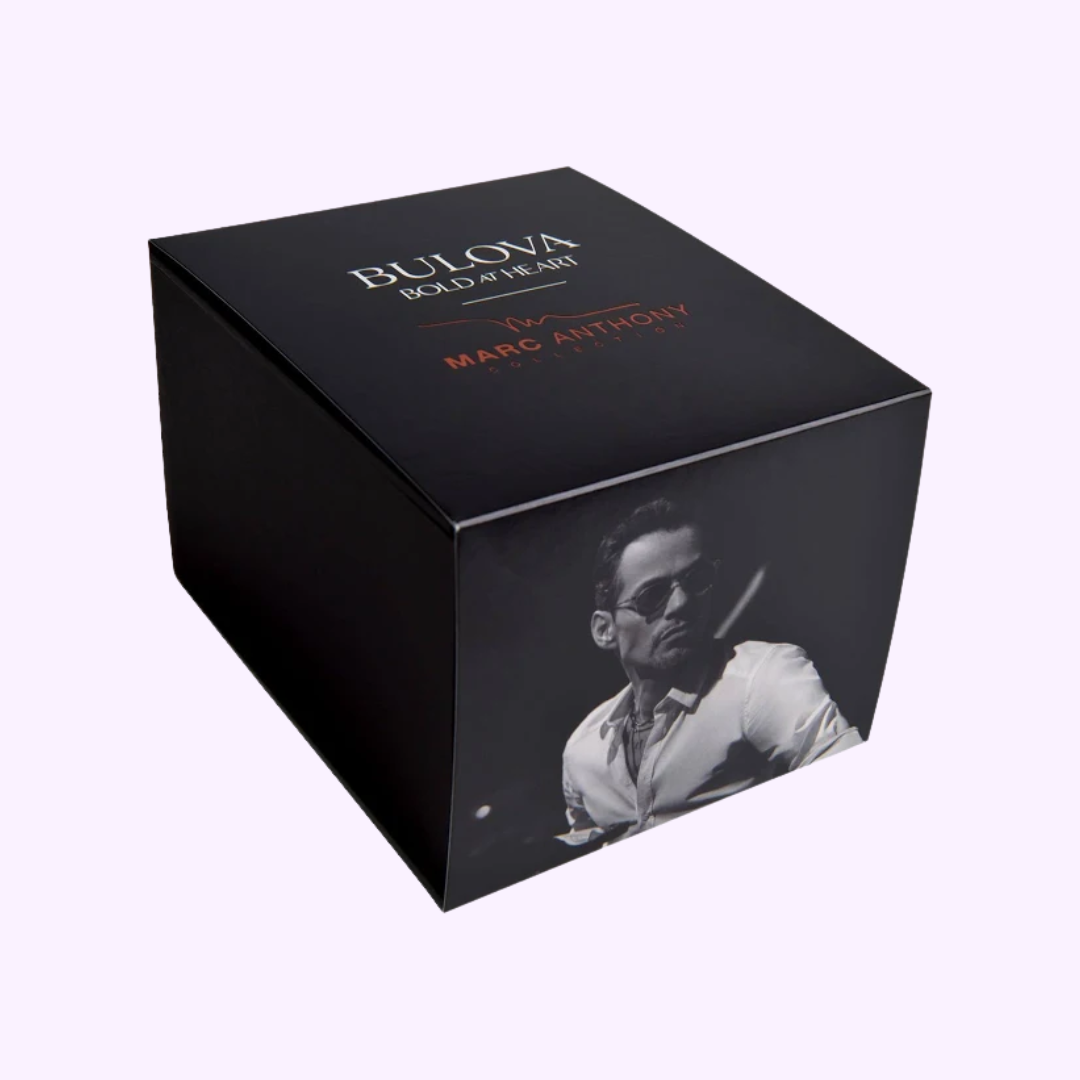 Bulova Marine Star 98D184 Automatic Men's Watch - Stainless Steel, Water Resistant, Marc Anthony Collection | Perfect for Diving, Business & Formal Occasions