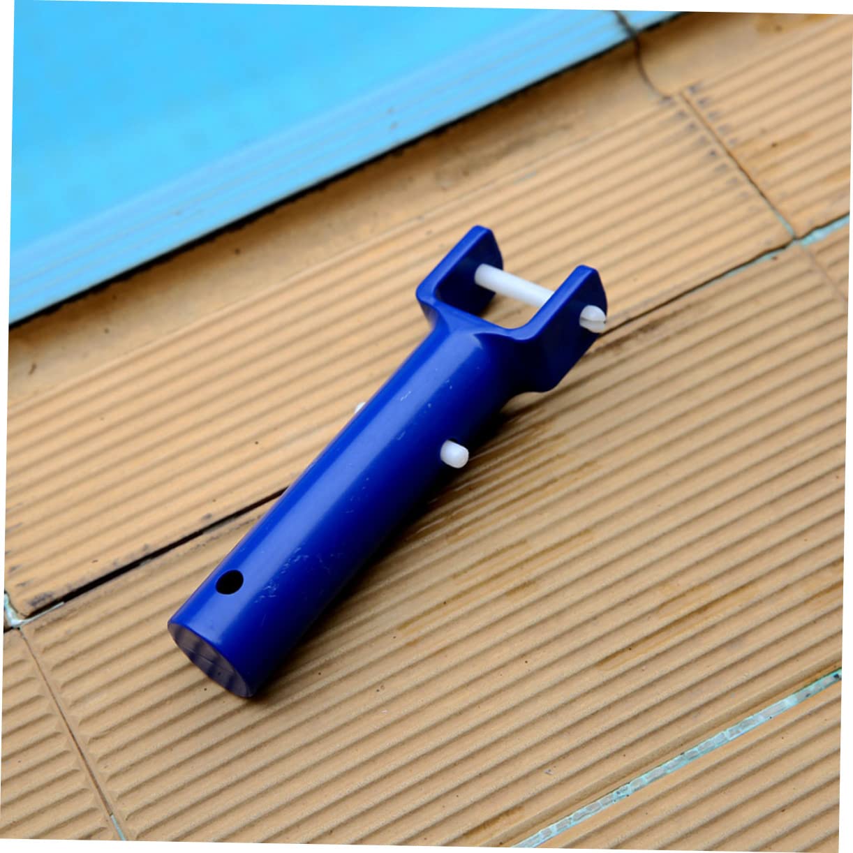 Yardwe 6-Piece Pool Cleaning Kit - Vacuum Brush Handle, Pool Head Brush, Flocking Elephant for Swimming Pool Maintenance | Ideal for In-Ground & Above Ground Pools, Spa Cleaning, and Backyard Pool Care